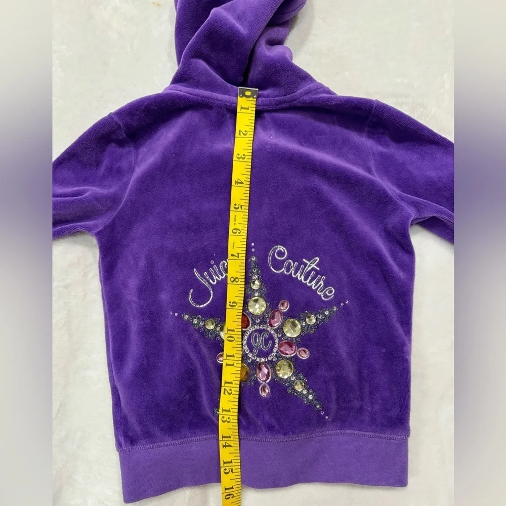 Vintage Juicy Couture Girls Velvet Sweater
